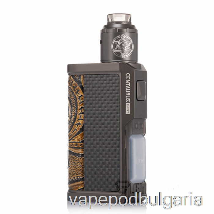 Vape Технически характеристики Lost Vape Centaurus Quest 100w Squonk Kit Gunmetal / Ukiran